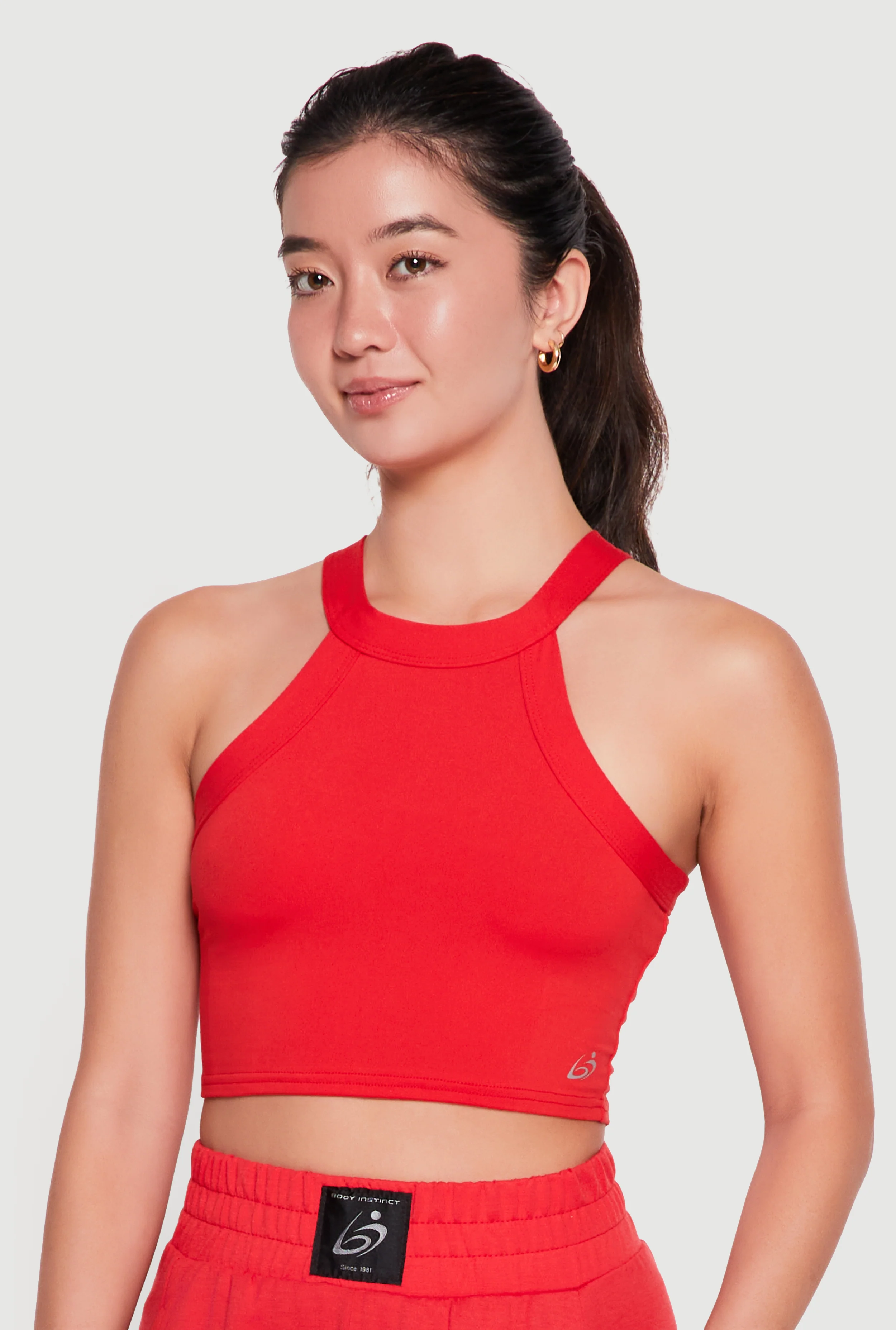 Red Crop Tops